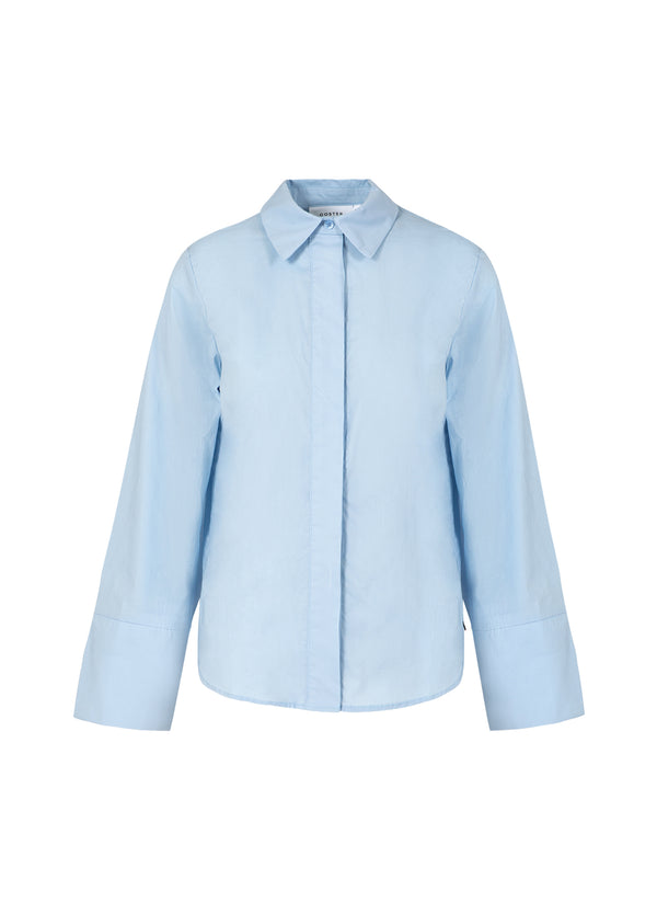 Coster Copenhagen SHIRT WITH PLEATS Shirt/Blouse Pastel blue - 358