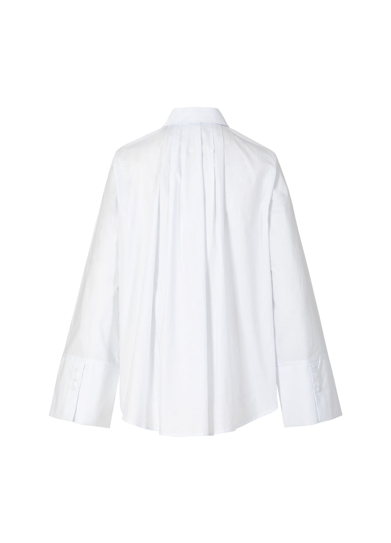 Coster Copenhagen SHIRT WITH PLEATS Shirt/Blouse White - 200