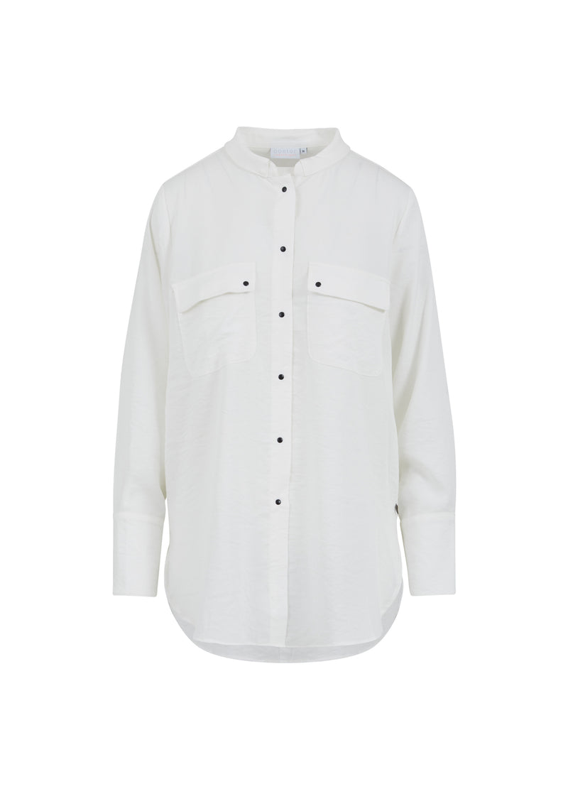 Coster Copenhagen SHIRT WITH POCKETS Shirt/Blouse White - 200