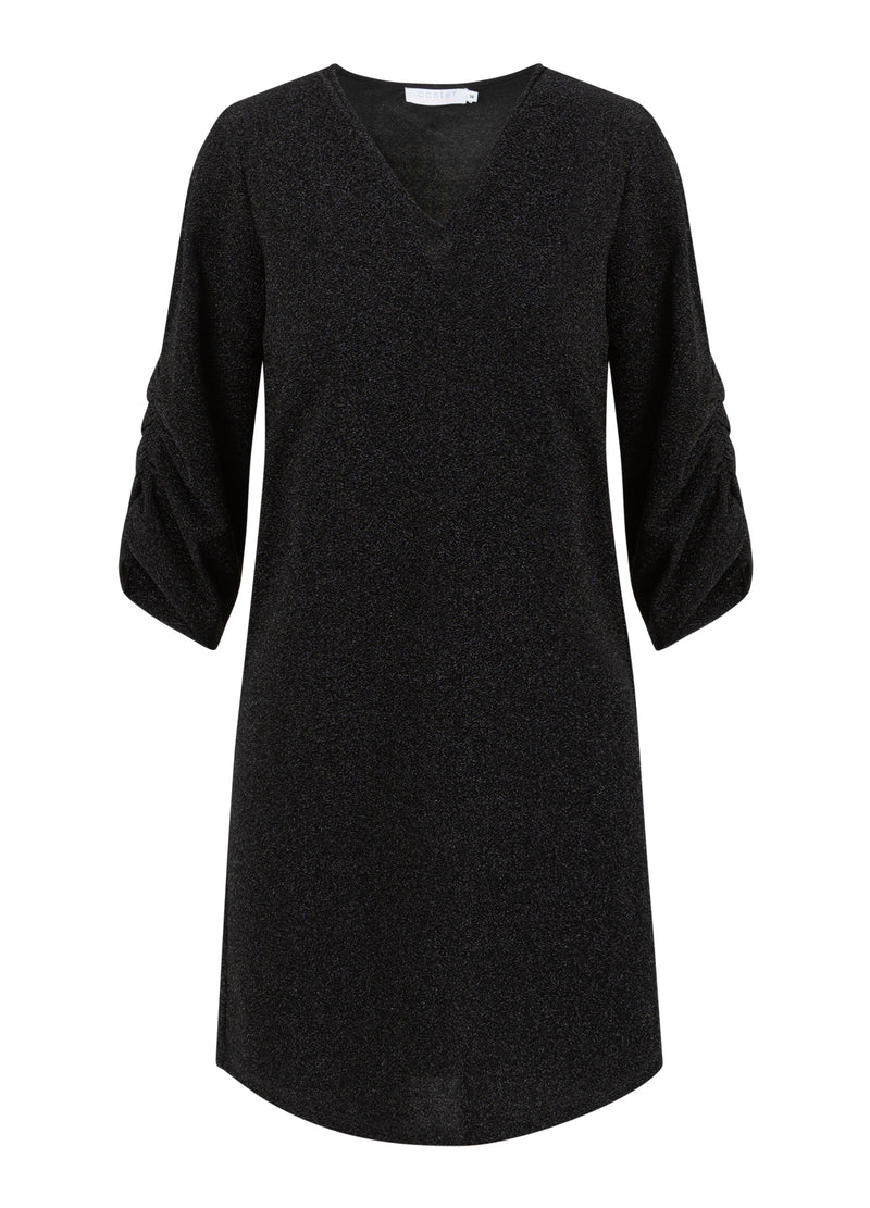 Coster Copenhagen SHORT SHIMMER DRESS Dress Black glitter - 194