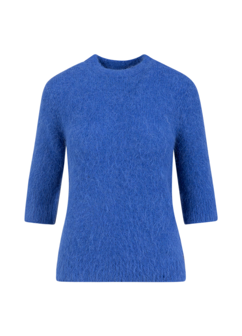 Coster Copenhagen SHORT SLEEVE KNIT Knitwear Rich blue - 583