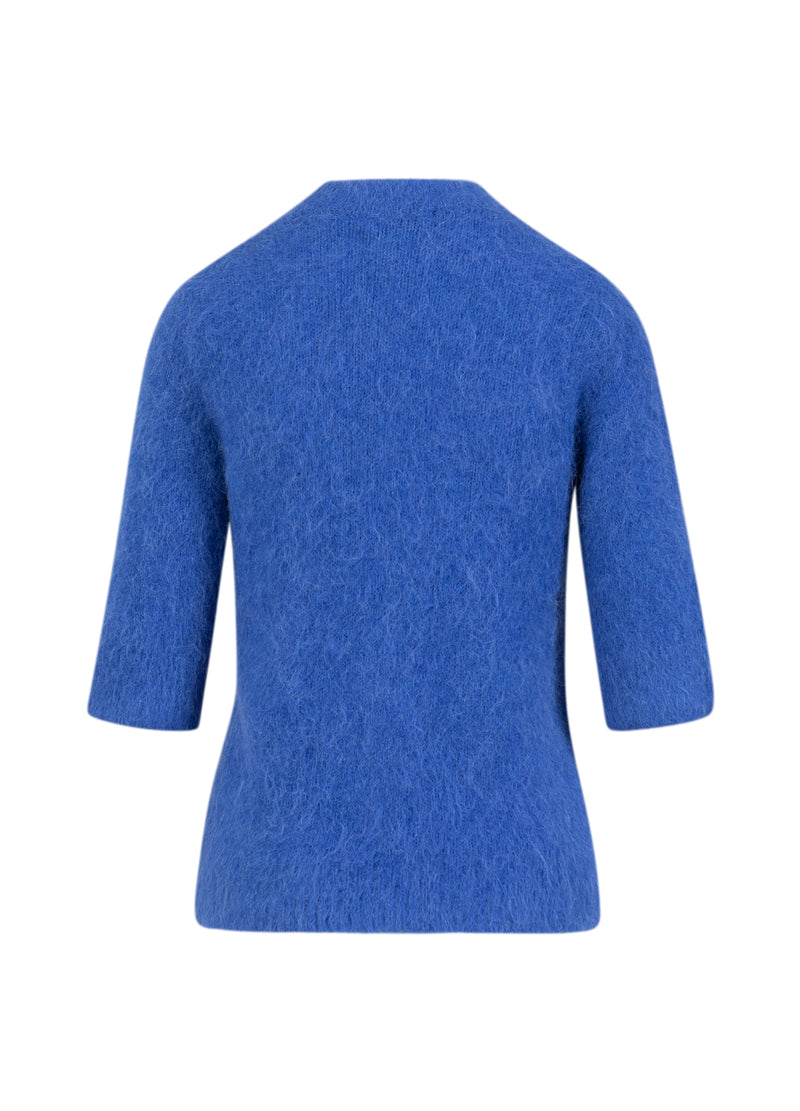 Coster Copenhagen SHORT SLEEVE KNIT Knitwear Rich blue - 583