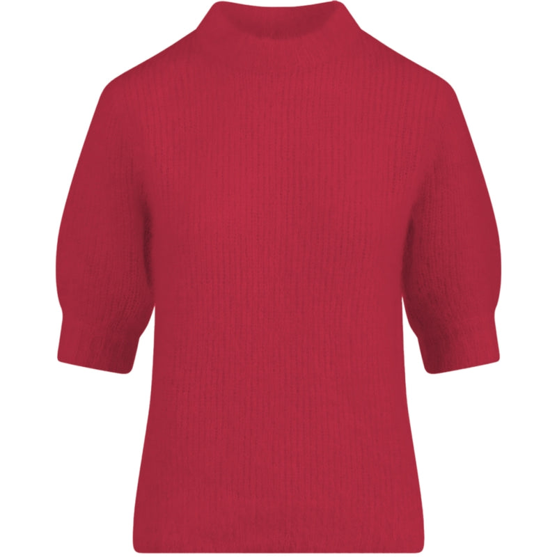 Coster Copenhagen SHORT SLEEVE KNIT Knitwear Bright pink - 663