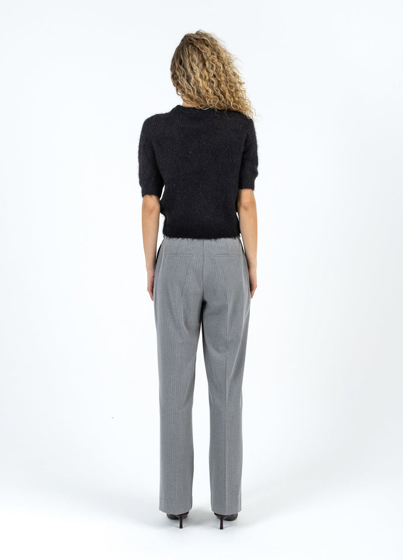 Coster Copenhagen SHORT SLEEVE KNIT IN ALPACA Knitwear Black - 100
