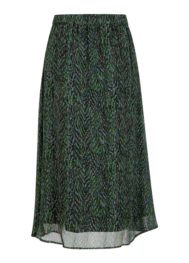 Coster Copenhagen SKIRT IN FIRESTORM PRINT Skirt