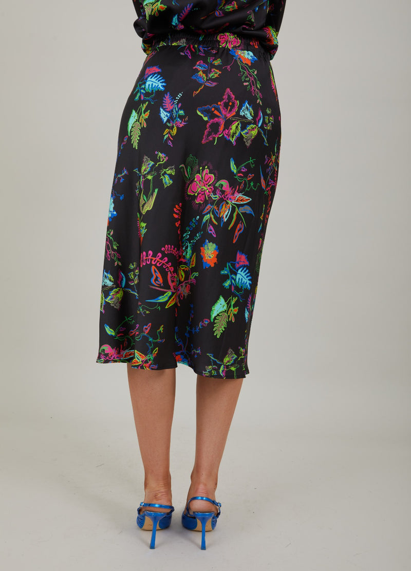 Coster Copenhagen SKIRT IN GLOWING PRINT Skirt Glow print - 921