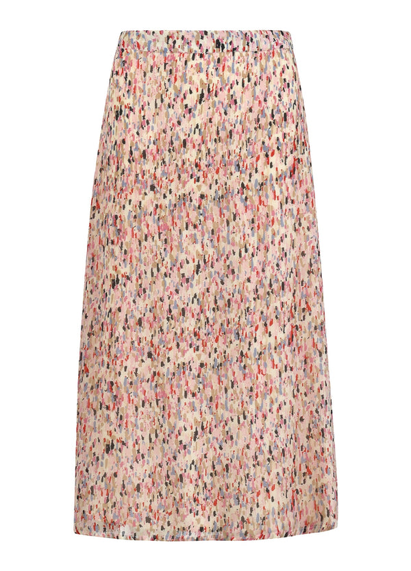 Coster Copenhagen SKIRT IN MULTI SPLASH PRINT Skirt Multi splash print - 974