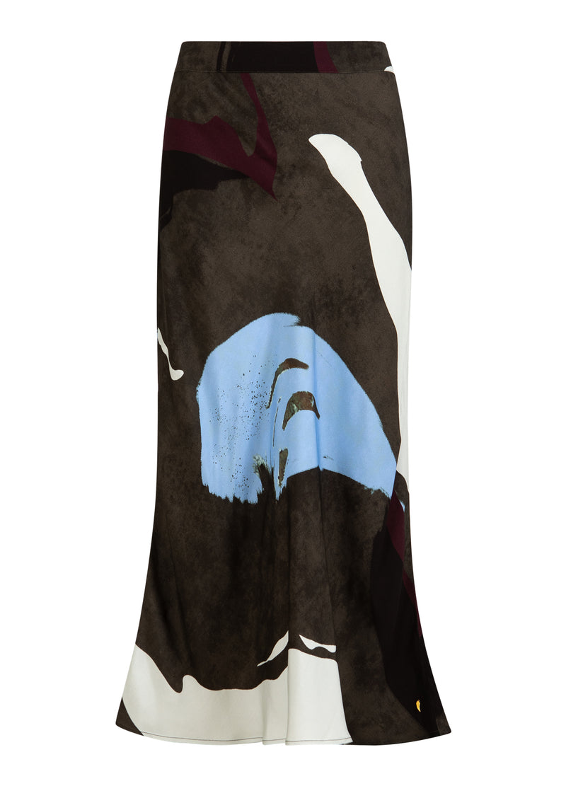 Coster Copenhagen SKIRT IN SHADOW GRAPHIC PRINT Skirt Shadow graphic print - 955
