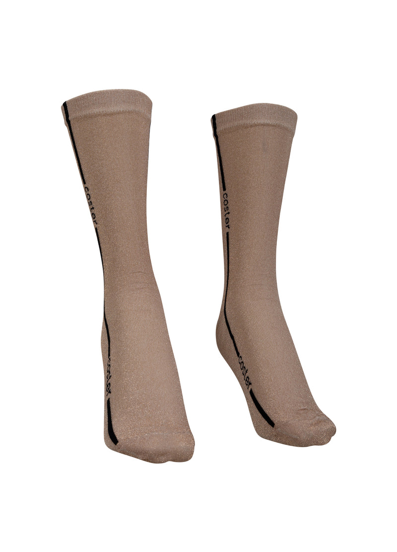 Coster Copenhagen SOCKS WITH GLITTER Accessories Glitter creme - 268