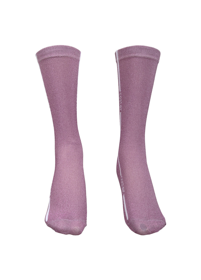 Coster Copenhagen SOCKS WITH GLITTER Accessories Magenta glitter - 687