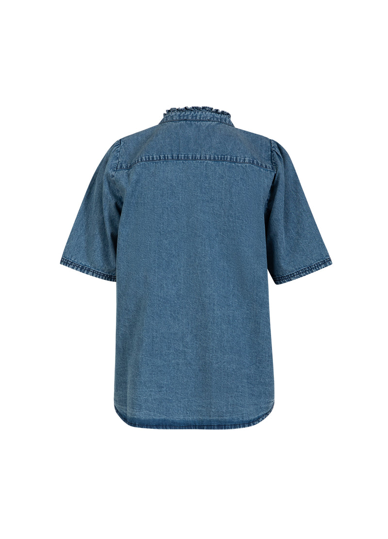 Coster Copenhagen SOFT DENIM SHIRT Shirt/Blouse Denim blue - 559
