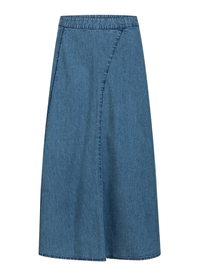Coster Copenhagen SOFT DENIM SKIRT Skirt Denim blue - 559