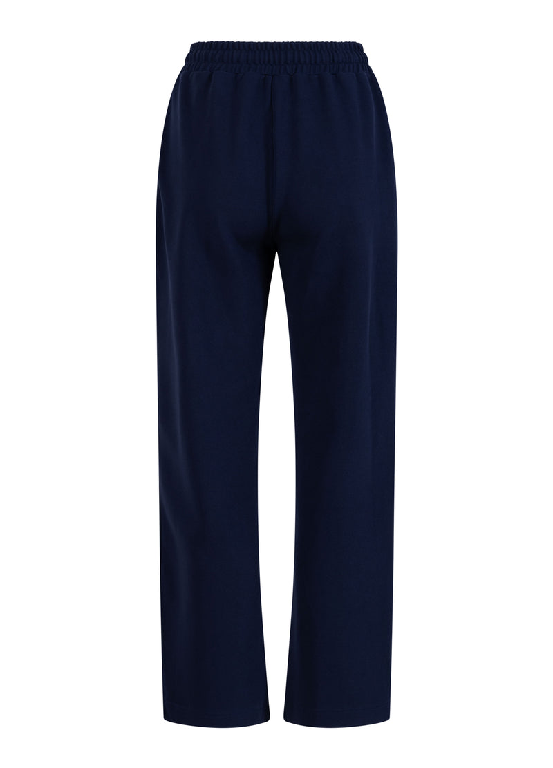 Coster Copenhagen SPORTY PANTS - SILLE FIT Pants Navy - 563