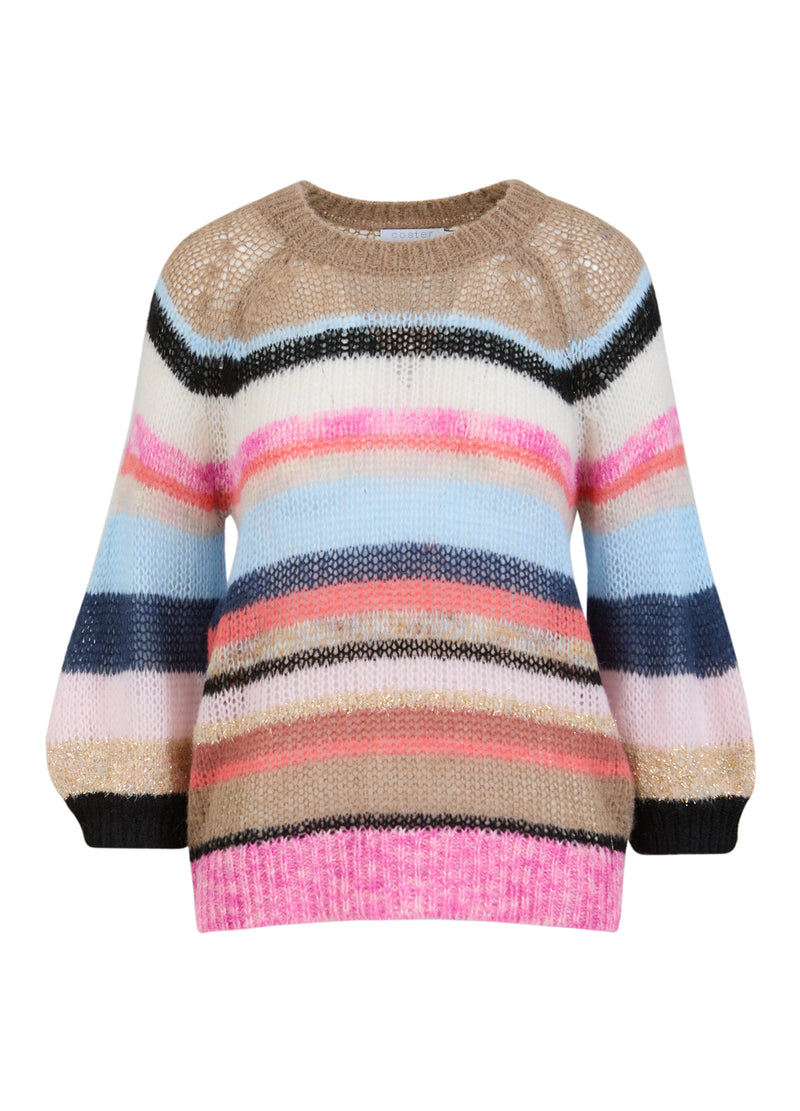 Coster Copenhagen STRIPE KNIT Knitwear Multi stripes - 907