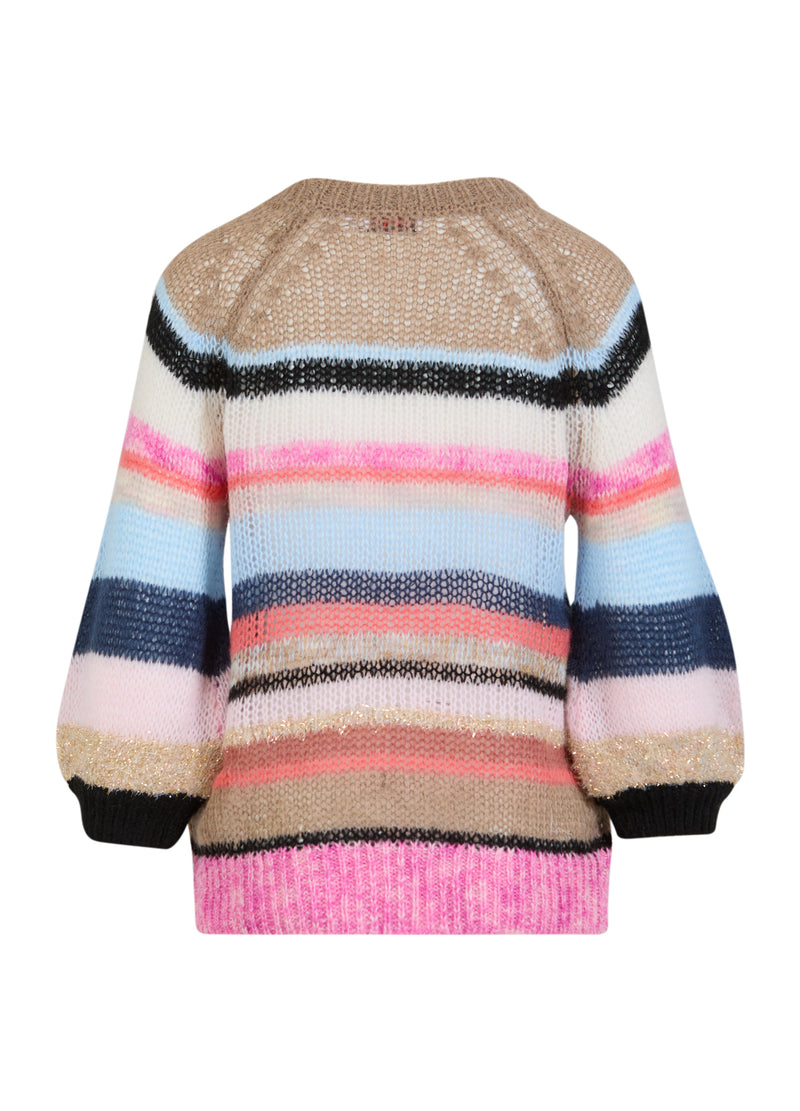 STRIPE KNIT Multi stripes costercopenhagen