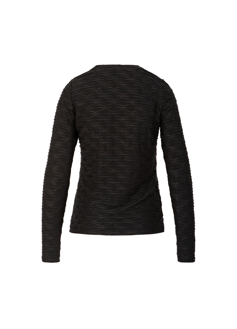 Coster Copenhagen STRUCTURE BLOUSE Shirt/Blouse Black - 100