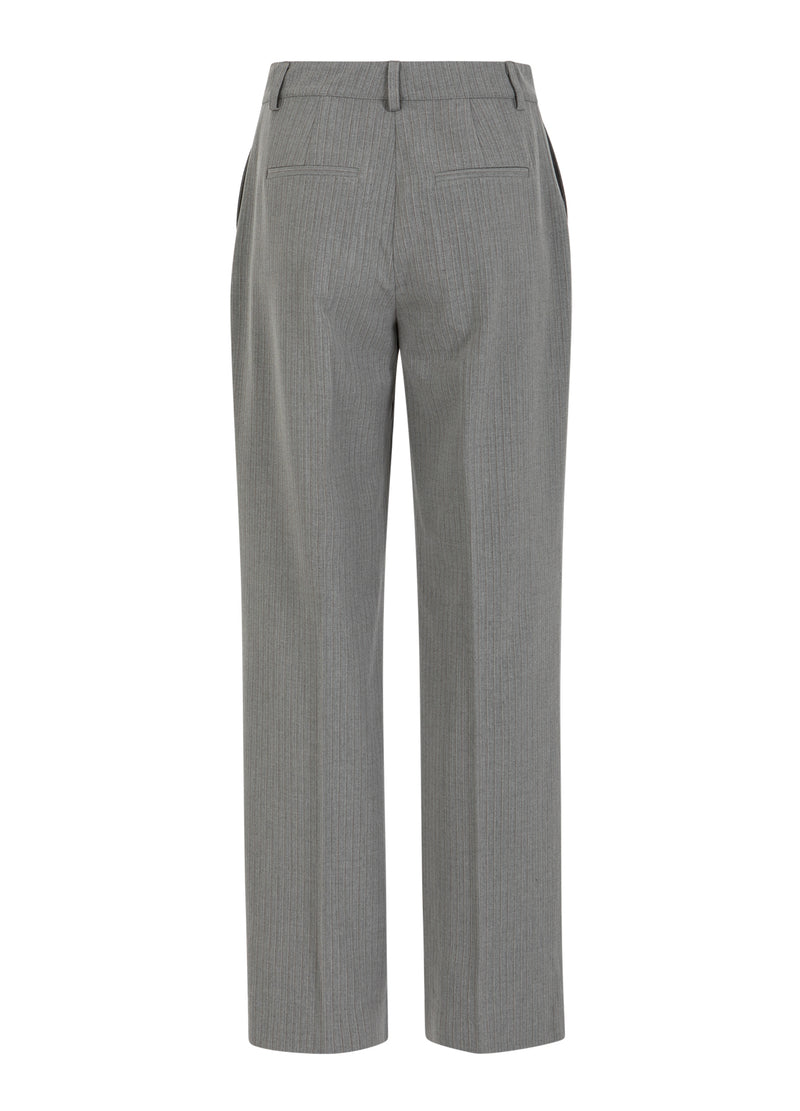 Coster Copenhagen SUIT PANTS - PETRA FIT Pants Mist grey pin stripe - 175