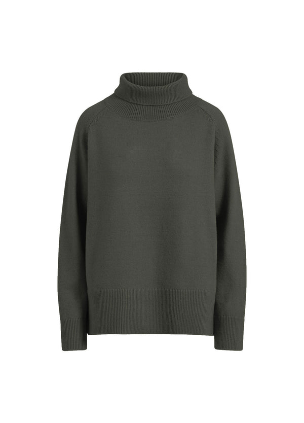 Coster Copenhagen SWEATER WITH HIGH NECK Knitwear Fall leaves - 468
