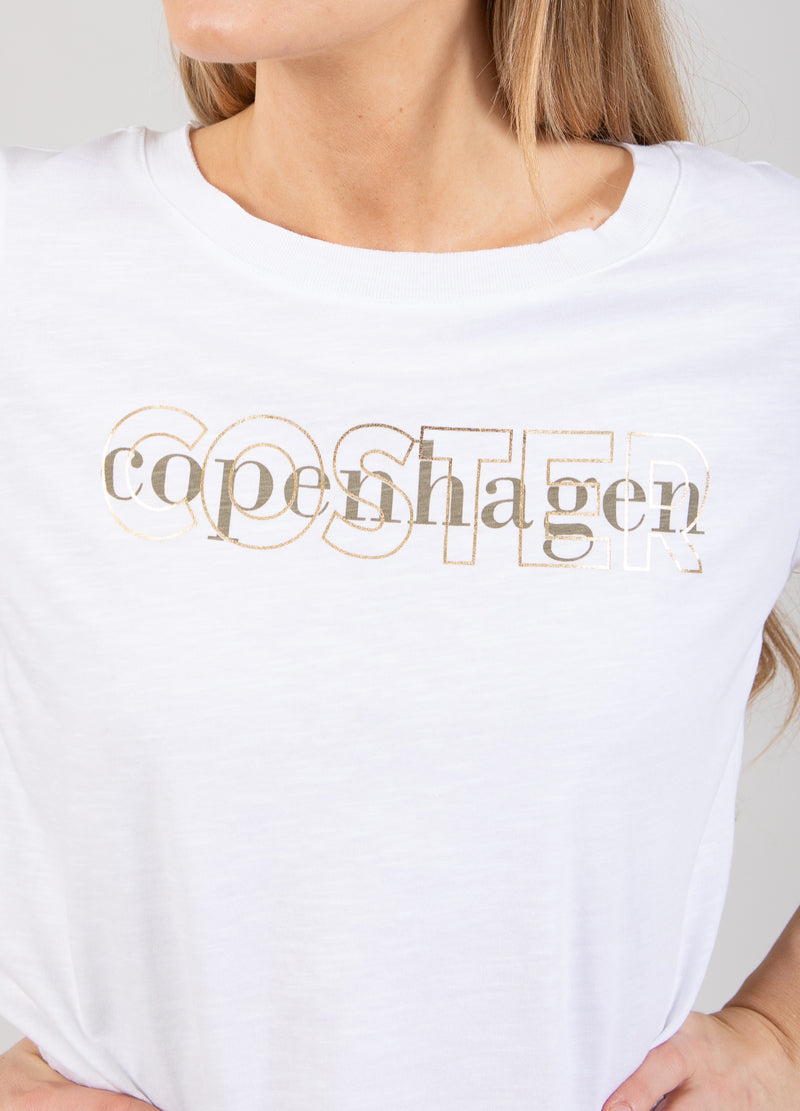 Coster Copenhagen T-SHIRT WITH LOGO T-Shirt White - 200