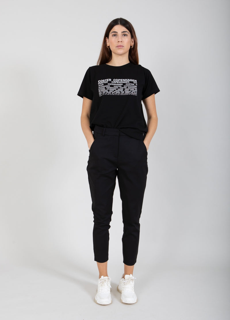 Coster Copenhagen T-SHIRT WITH LOGO - SHORT SLEEVES T-Shirt Black - 100