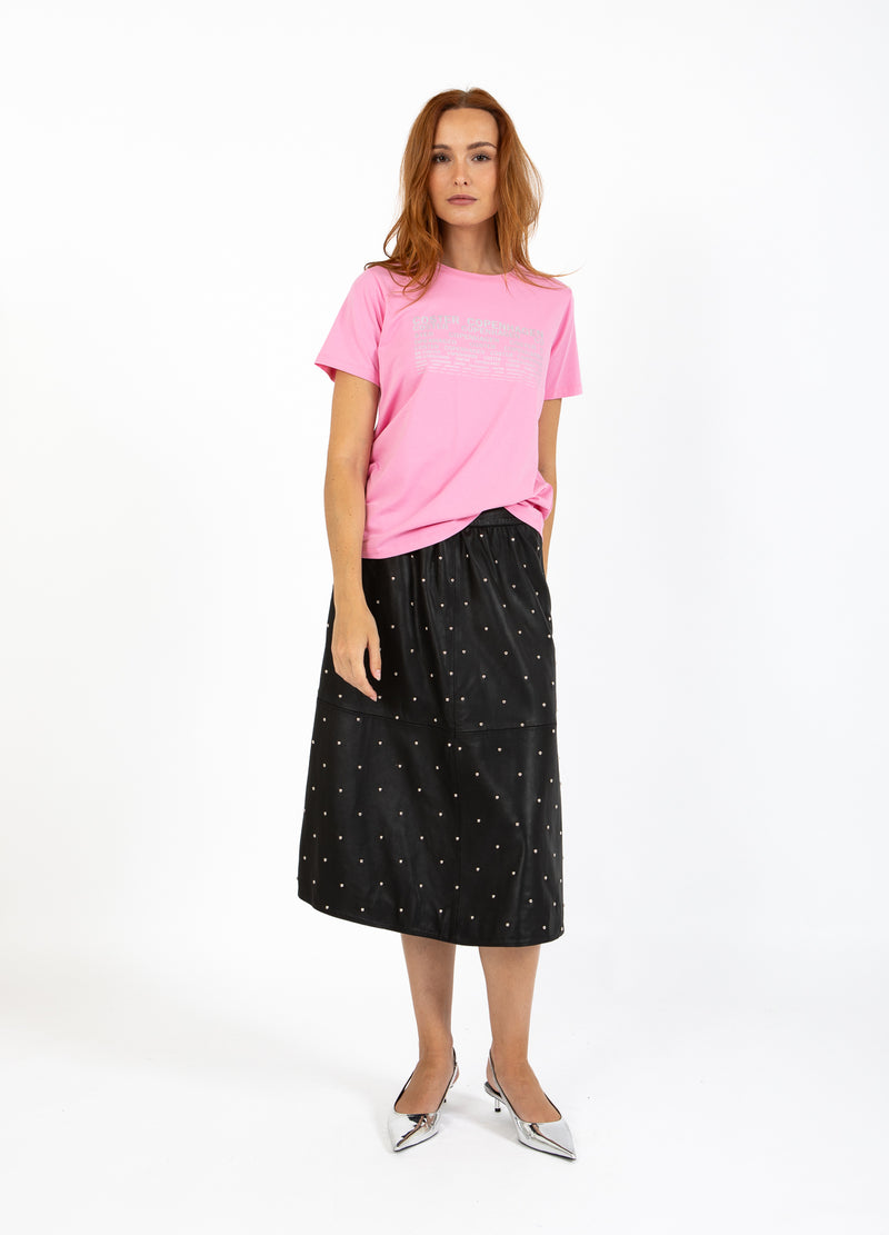 Coster Copenhagen T-SHIRT WITH LOGO - SHORT SLEEVES T-Shirt Bubble pink - 690