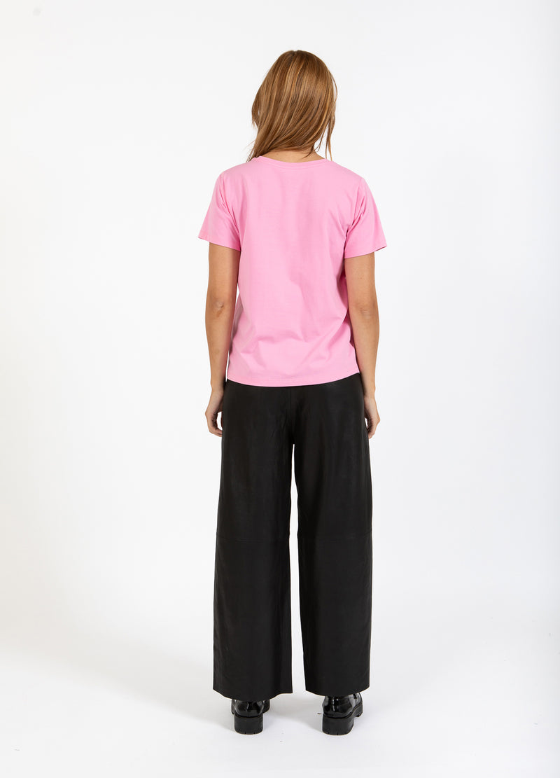 Coster Copenhagen T-SHIRT WITH LOGO - SHORT SLEEVES T-Shirt Bubble pink - 690