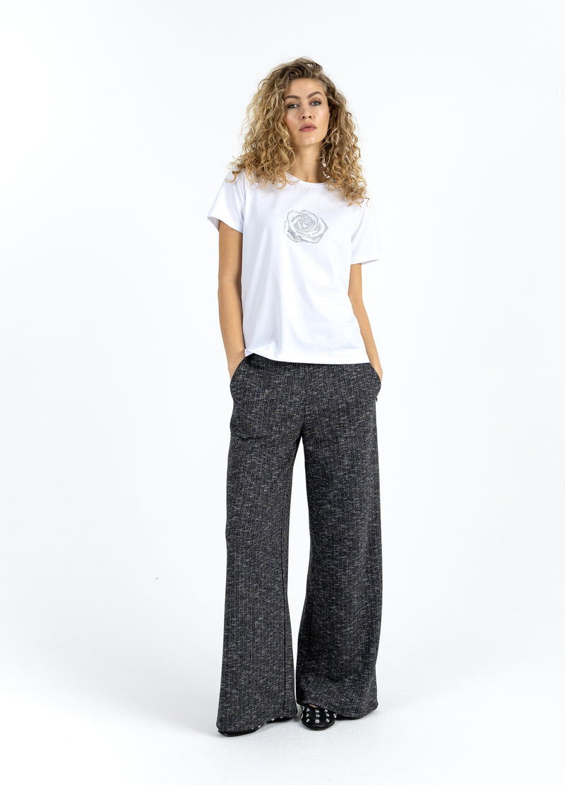 Coster Copenhagen T-SHIRT WITH RHINESTONES Shirt/Blouse White - 200