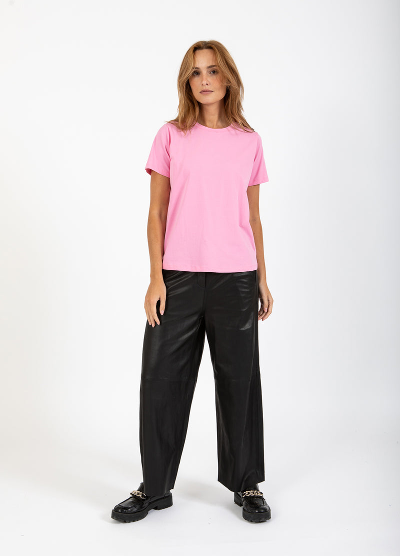 Coster Copenhagen T-SHIRT WITH ROUND NECKLINE - SHORT SLEEVES T-Shirt Bubble pink - 690