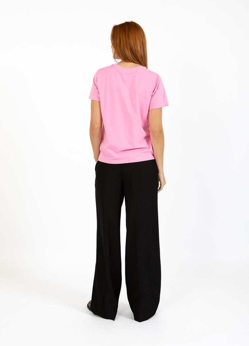 Coster Copenhagen T-SHIRT WITH ROUND NECKLINE - SHORT SLEEVES T-Shirt Bubble pink - 690