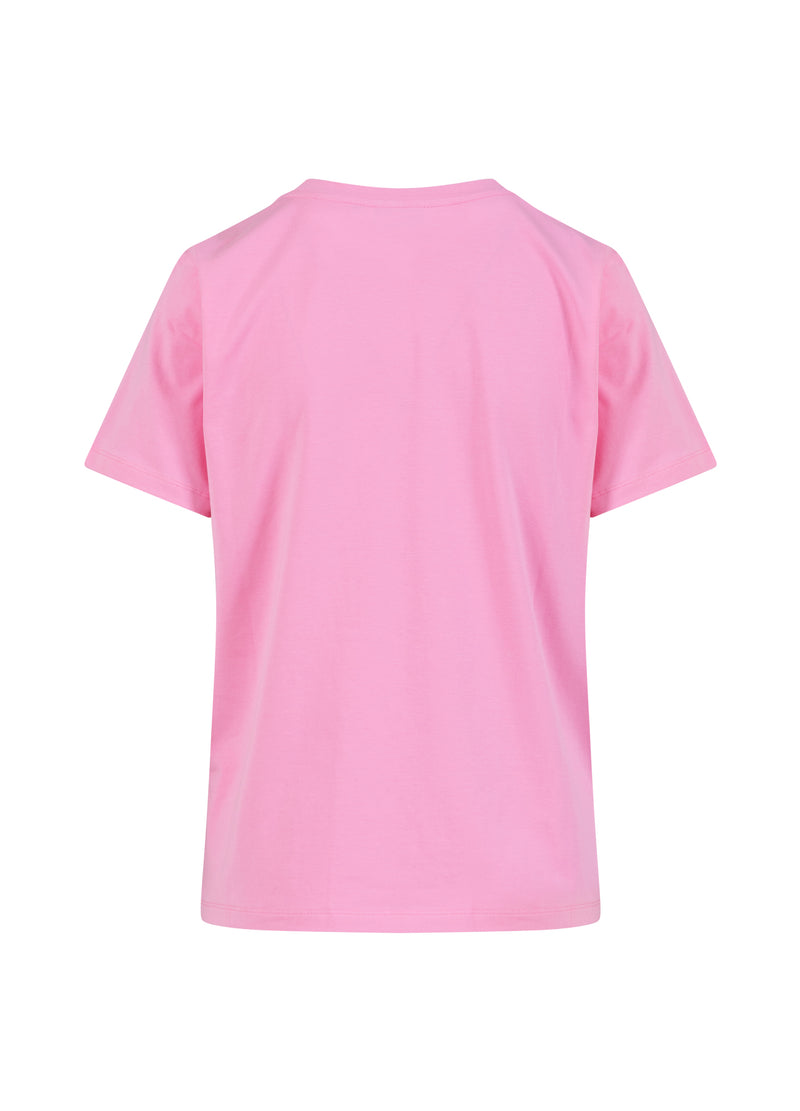 Coster Copenhagen T-SHIRT WITH ROUND NECKLINE - SHORT SLEEVES T-Shirt Bubble pink - 690