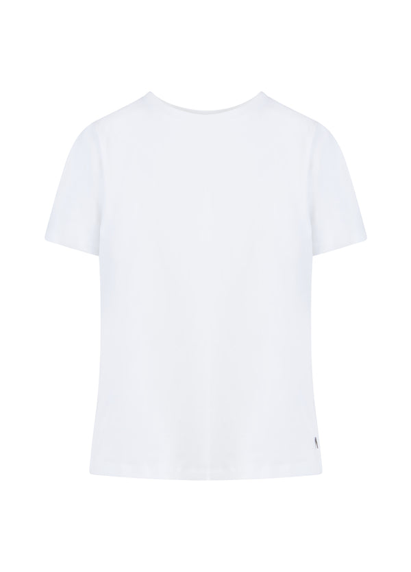 Coster Copenhagen T-SHIRT WITH ROUND NECKLINE - SHORT SLEEVES T-Shirt White - 200