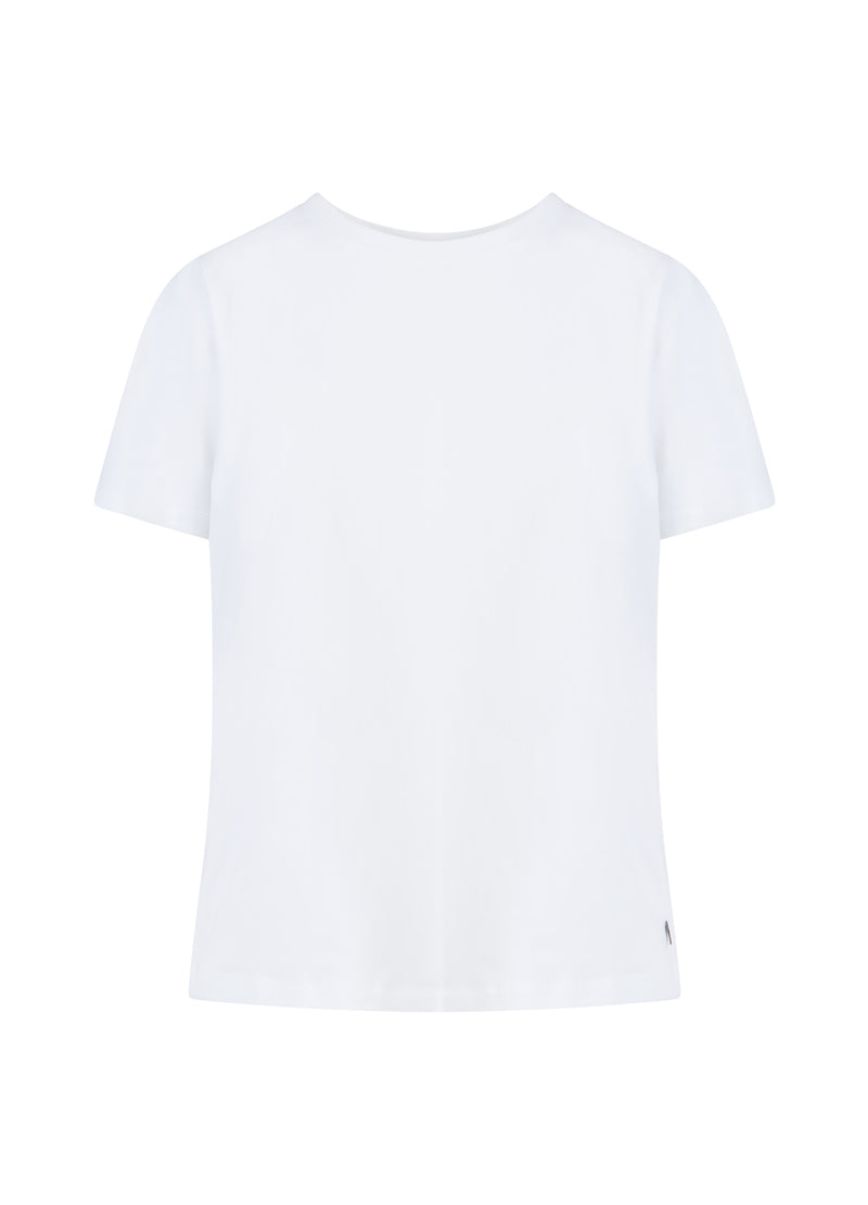 Coster Copenhagen T-SHIRT WITH ROUND NECKLINE - SHORT SLEEVES T-Shirt White - 200