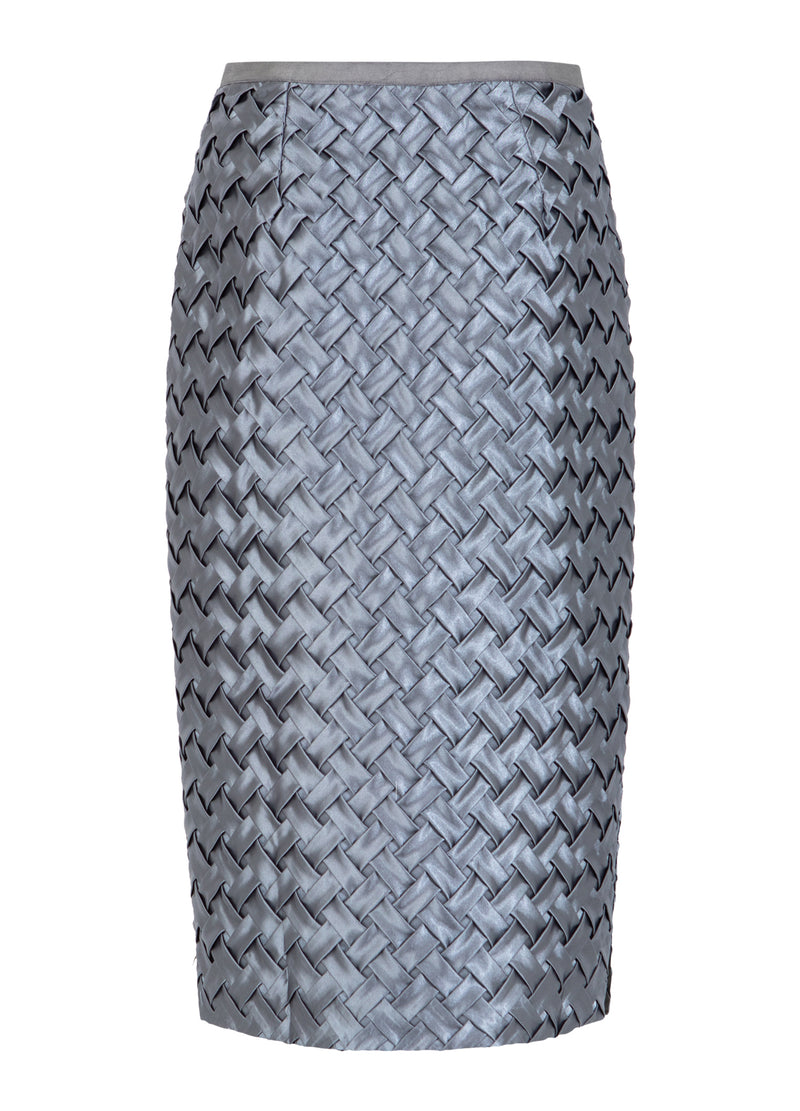 Coster Copenhagen TEXTURED SKIRT Skirt Mist grey - 121