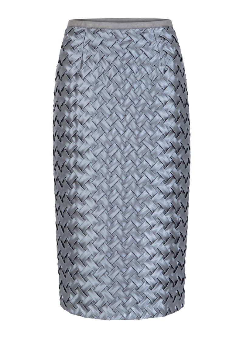 Coster Copenhagen TEXTURED SKIRT Skirt Mist grey - 121