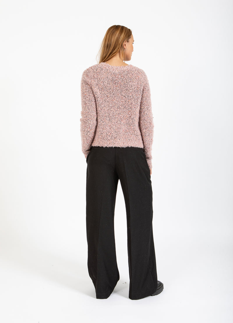 Coster Copenhagen TIGHT BOUCLE CARDIGAN Knitwear Rose boucle - 677