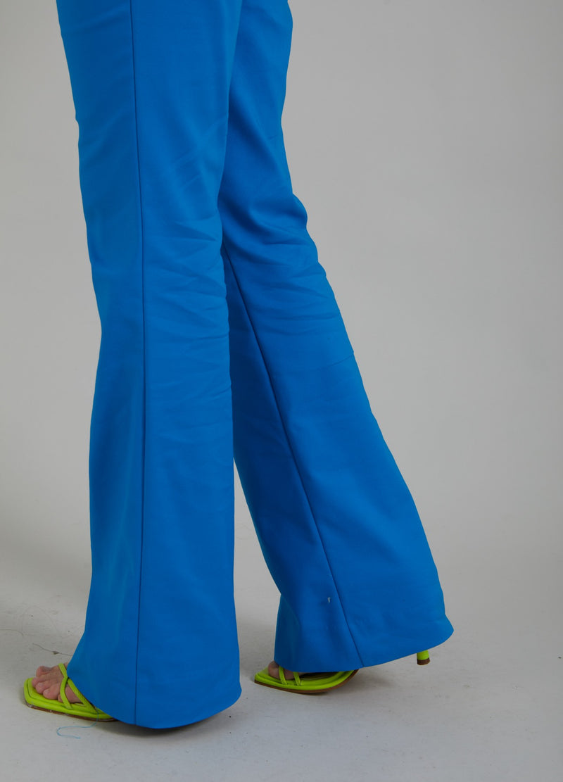 Coster Copenhagen TROUSERS W. BOOT-CUT - LUCIA FIT Pants Fresh blue - 587