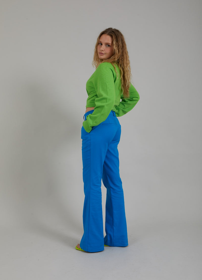 Coster Copenhagen TROUSERS W. BOOT-CUT - LUCIA FIT Pants Fresh blue - 587