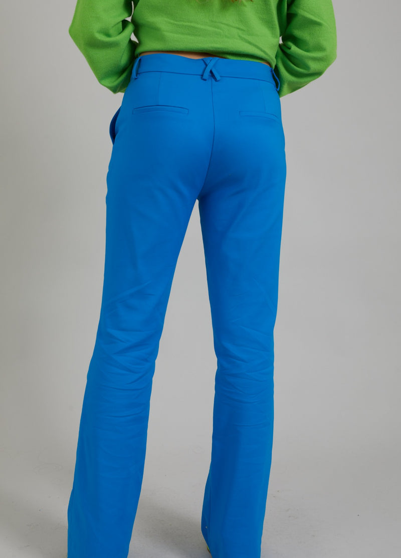 Coster Copenhagen TROUSERS W. BOOT-CUT - LUCIA FIT Pants Fresh blue - 587