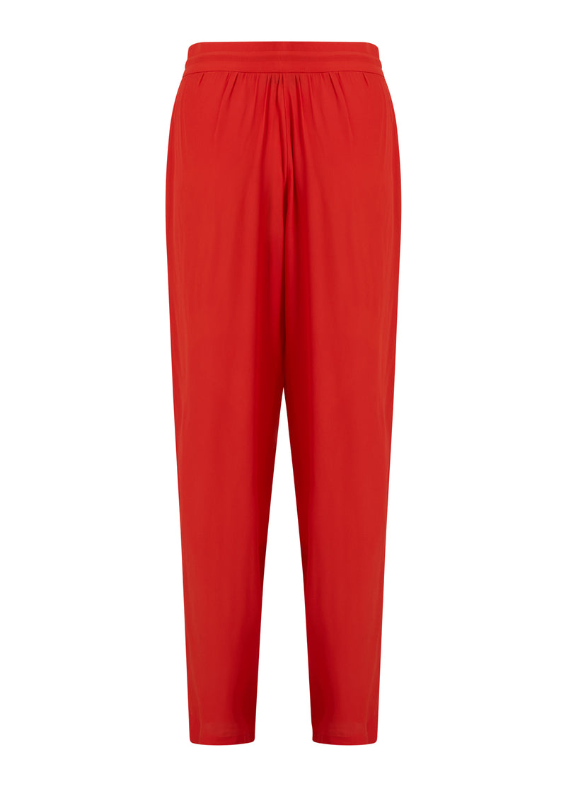Coster Copenhagen TROUSERS W. PLEATS - STELLA FIT Pants Lipstick red - 698
