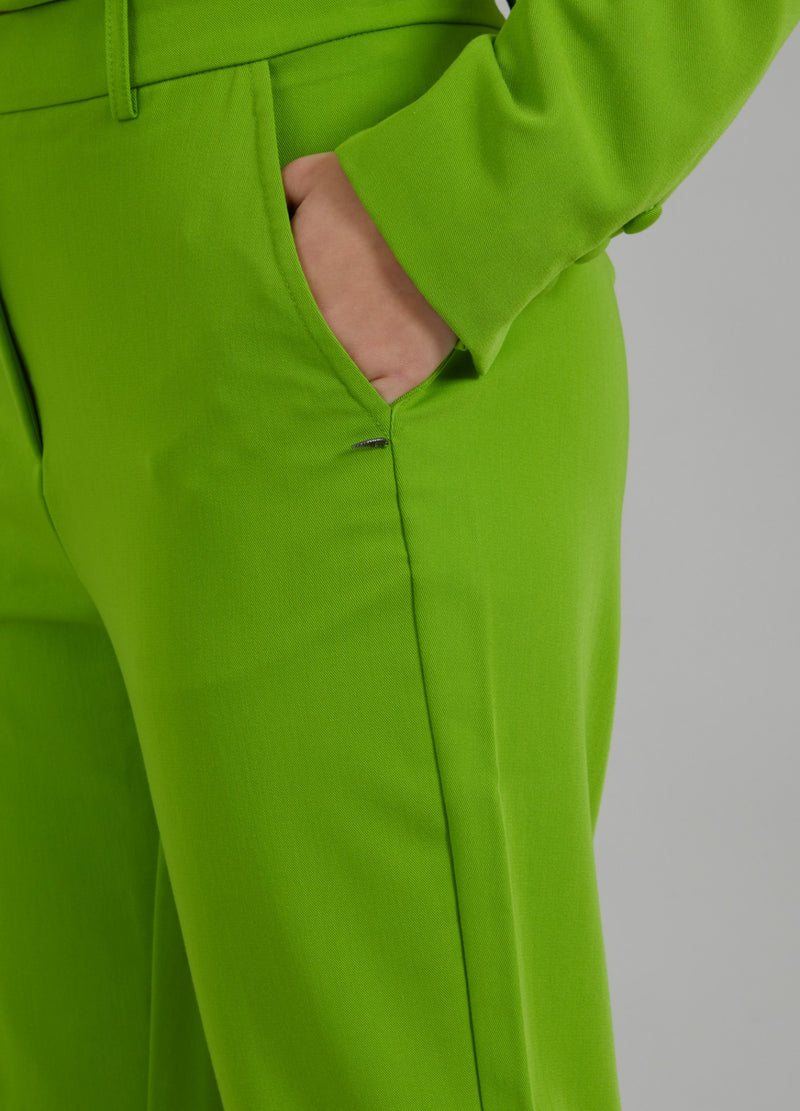 Coster Copenhagen TROUSERS W. REGULAR LEGS - STELLA FIT Pants Flashy green - 459