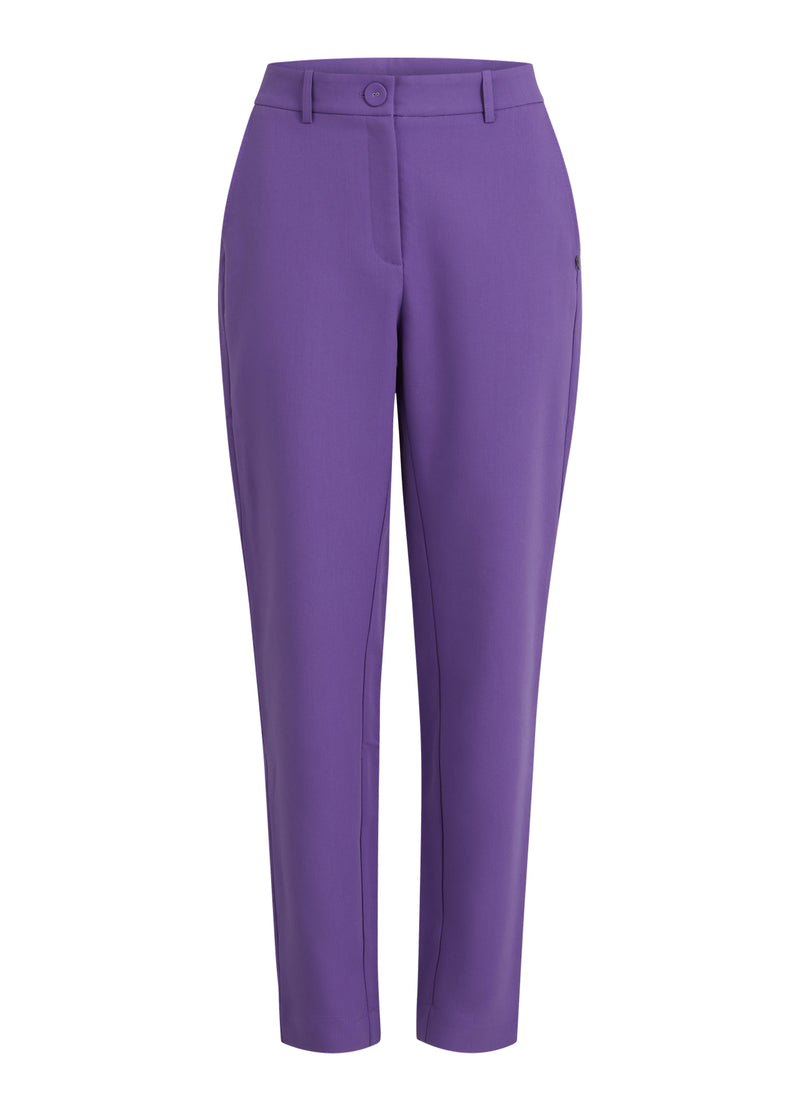 Coster Copenhagen TROUSERS W. REGULAR LEGS - STELLA FIT Pants Warm purple - 846