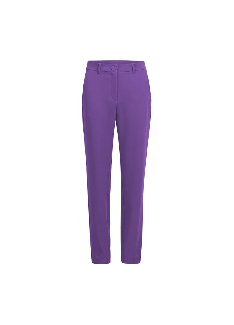 Coster Copenhagen TROUSERS W. REGULAR LEGS - STELLA FIT Pants Warm purple - 846