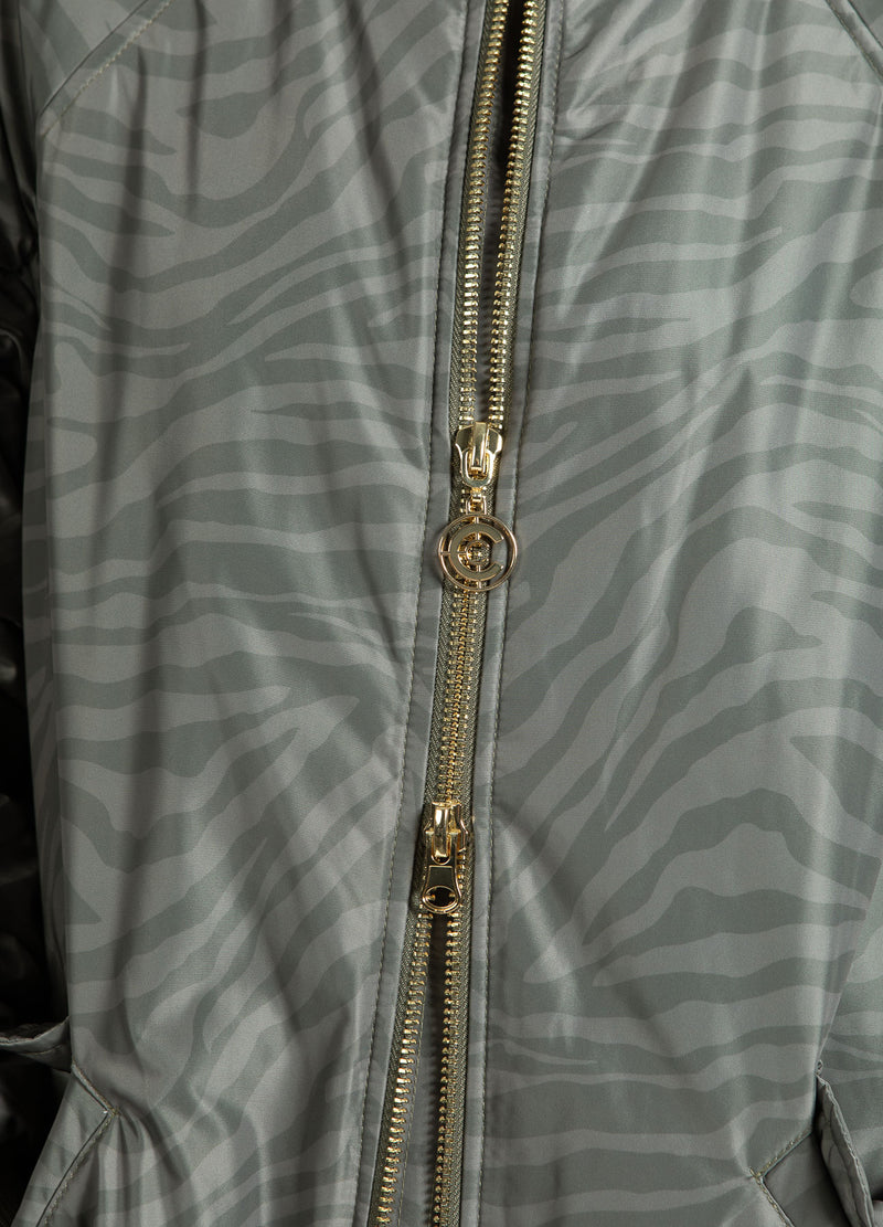 Coster Copenhagen ZEBRA BOMBER JACKET Outerwear Big zebra print - 915