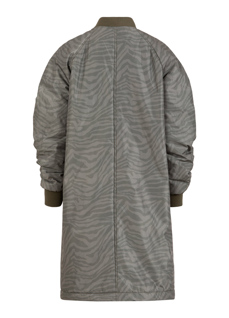 Coster Copenhagen ZEBRA BOMBER JACKET Outerwear Big zebra print - 915