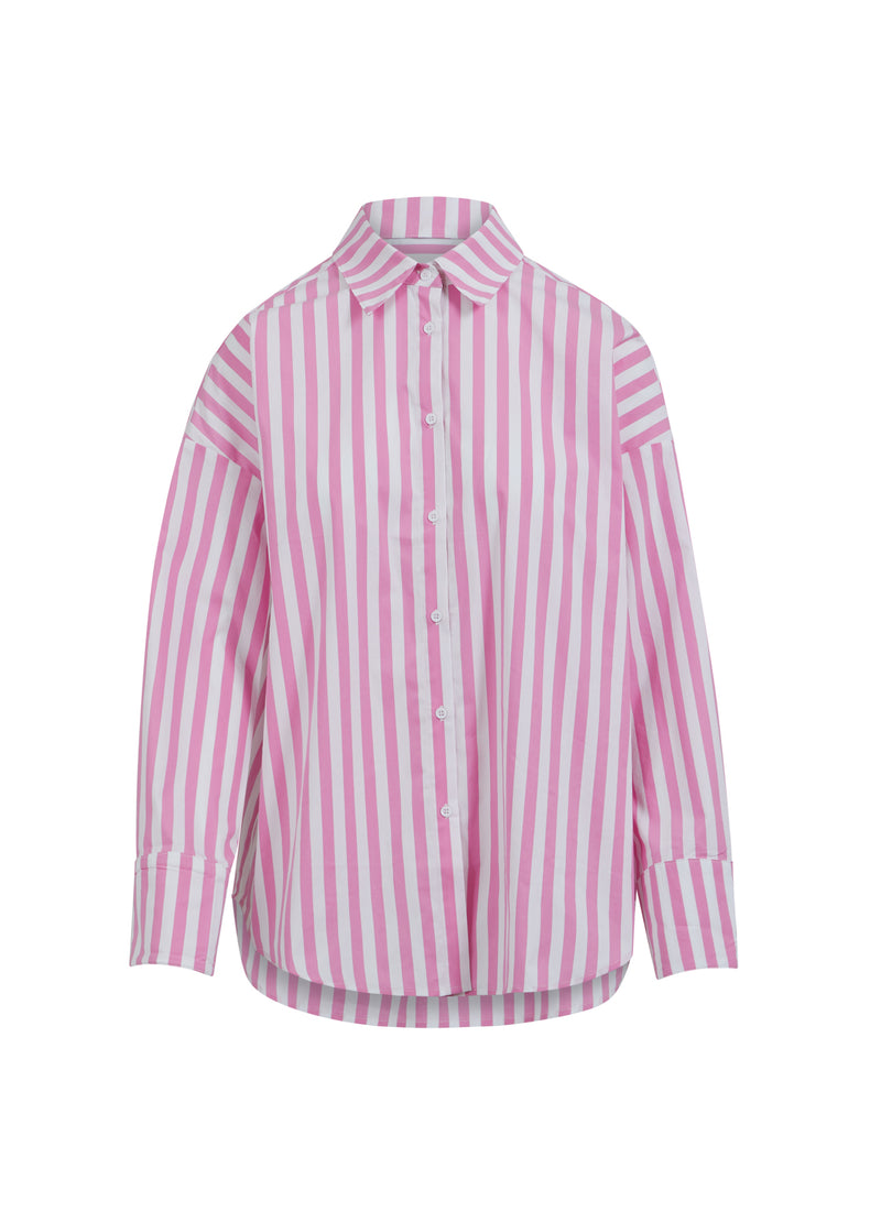 CC Heart CC HEART HARPER OVERSIZED SHIRT W. STRIPES Shirt/Blouse Pink stripes - 907