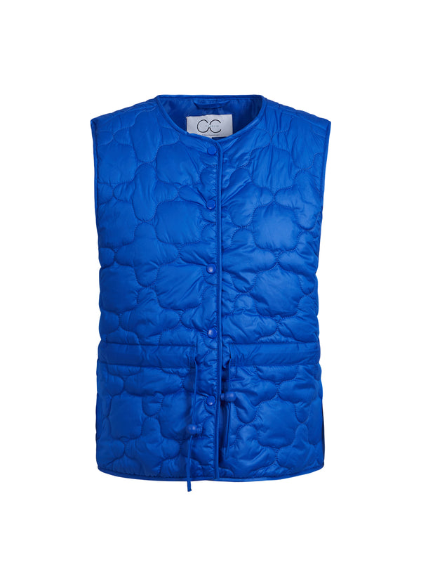 CC Heart CC HEART OLGA QUILTED VEST Outerwear Electric blue - 578