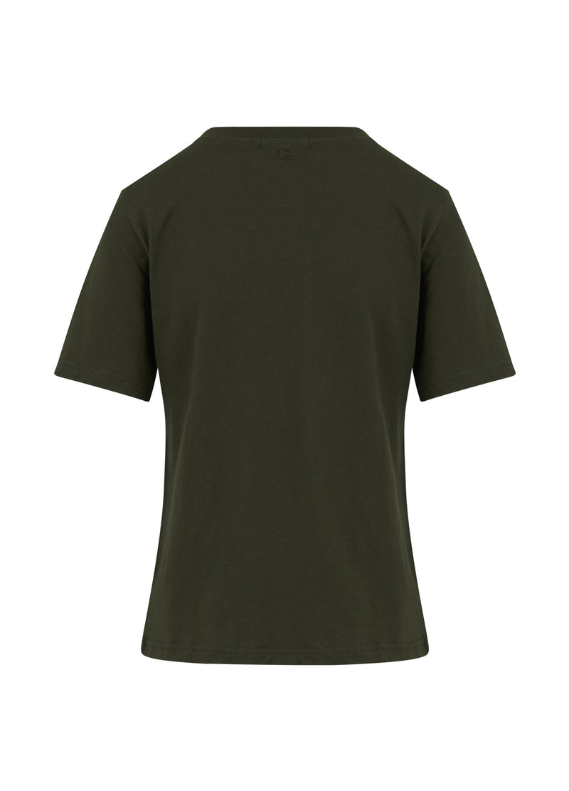 CC Heart CC HEART REGULAR T-SHIRT T-Shirt Hunter Green - 486