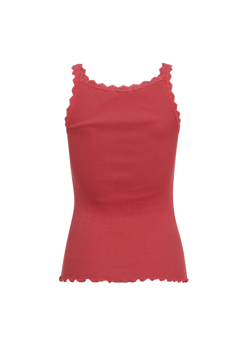 CC Heart CC HEART SILK LACE CAMISOLE Top - Short sleeve Poppy red - 682