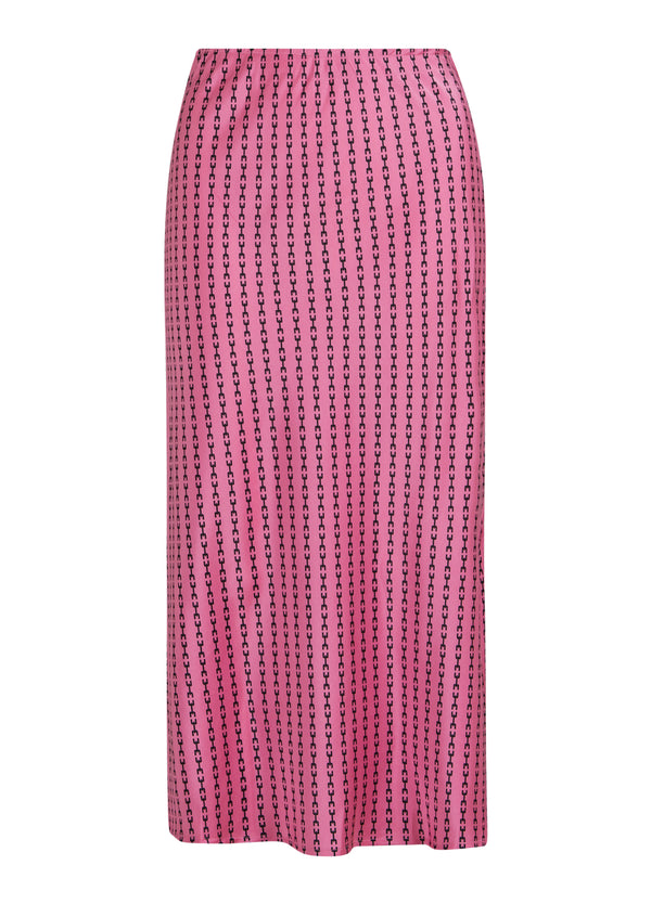 CC Heart CC HEART SKYLER SATEEN SHIRT Skirt Pink print - 917