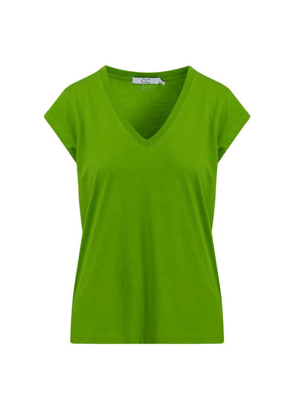 CC Heart CC HEART V-NECK T-SHIRT T-Shirt Flashy green - 459